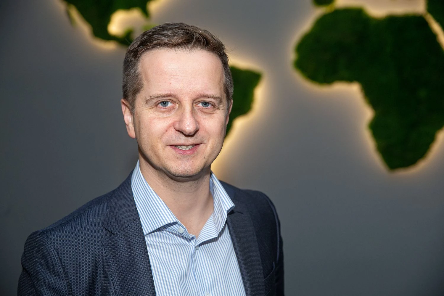 Darius Viltrakis, UAB „GetJet Airlines“ vadovas, Civilinės aviacijos asociacijos valdybos pirmininkas. Vladimiro Ivanovo (VŽ) nuotr.