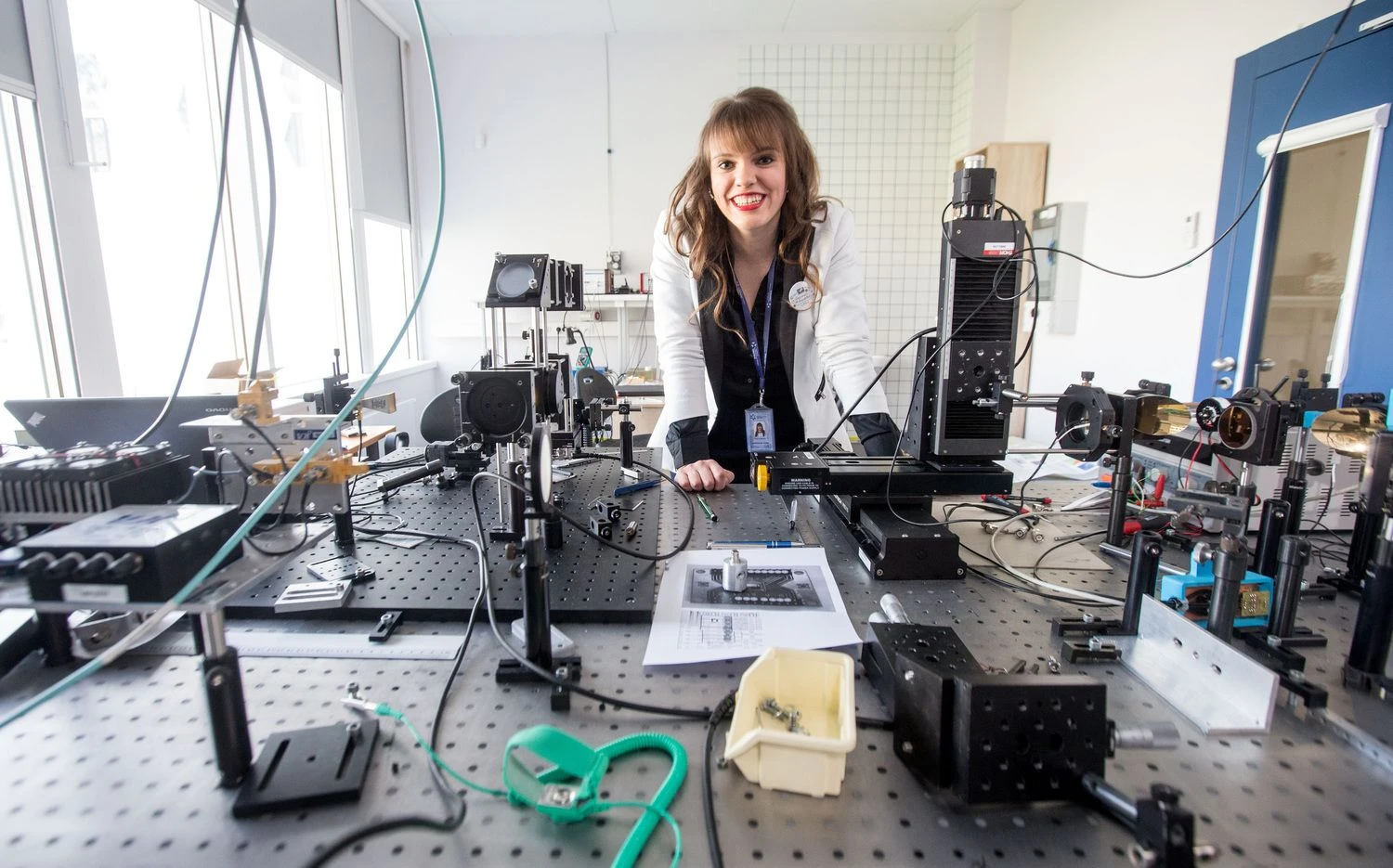 Mažena Mackoit, Fizinių ir Technologijos Mokslų Centro 
Fundamentinių tyrimų skyriaus
Elektroninės struktūros teorijos laboratorijos
jaunesnioji mokslo darbuotoja. Juditos Grigelytės (VŽ) nuotr.