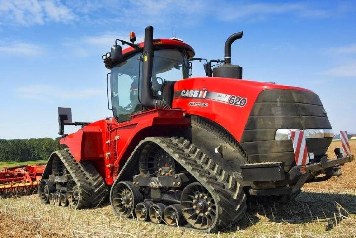 „Case IH Quadtrac“ traktorius.
Gamintojo nuotr.