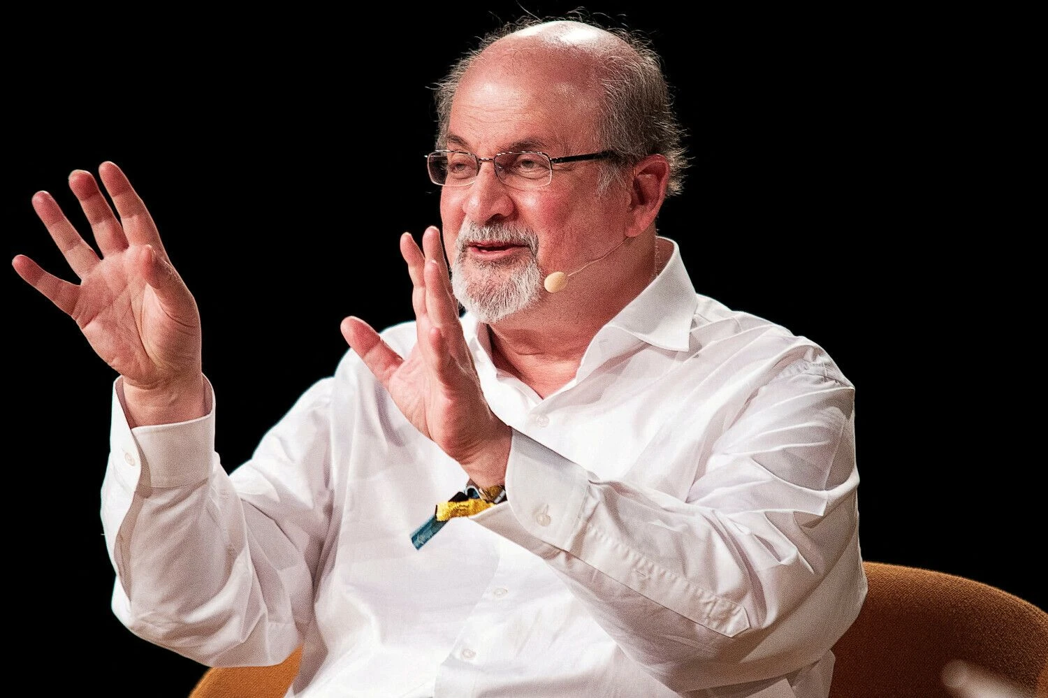 Salmanas Rushdie. „Scanpix Denmark“ nuotr.