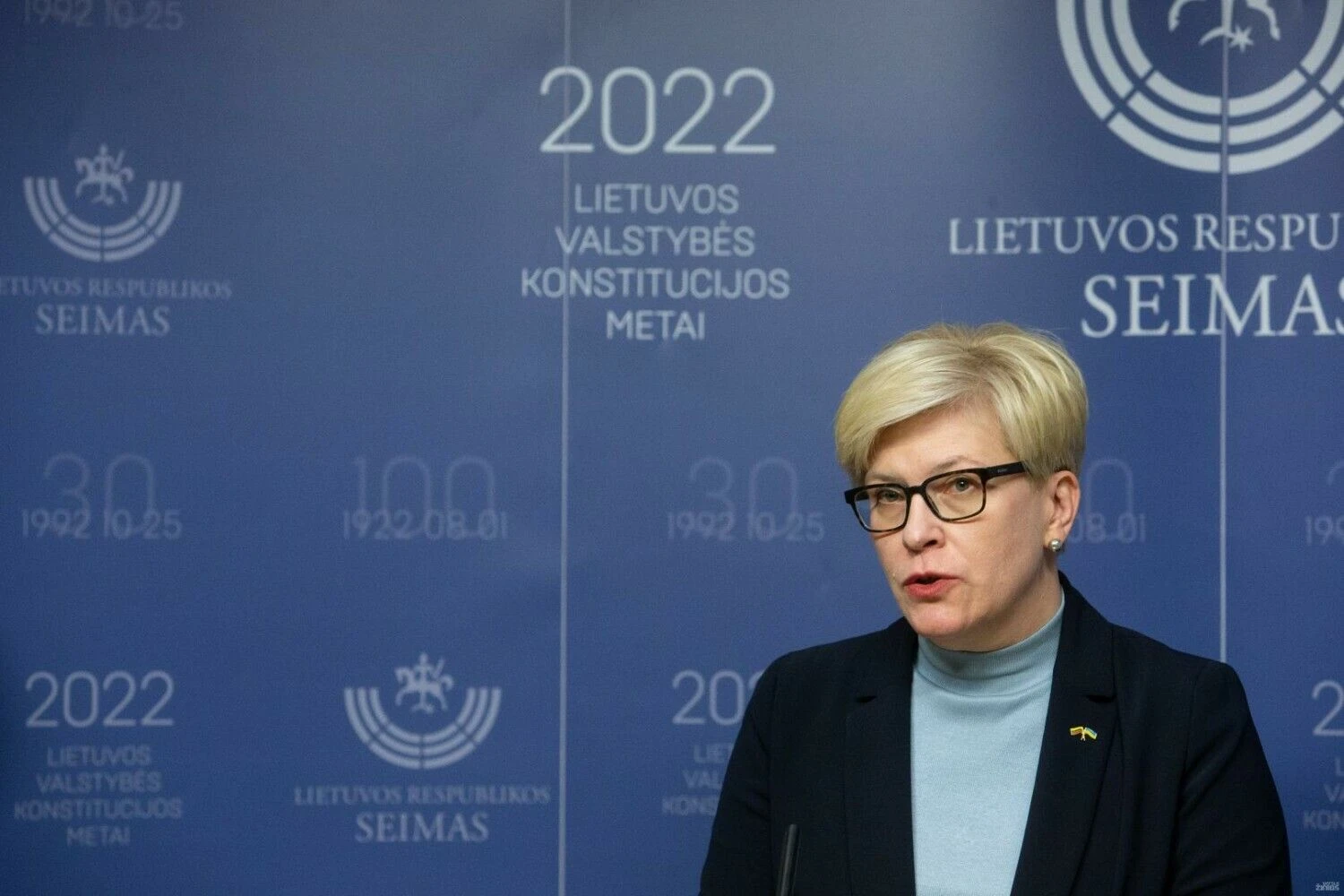 Ingrida Šimonytė, Lietuvos Respublikos Ministrė Pirmininkė. Vladimiro Ivanovo (VŽ) nuotr.
