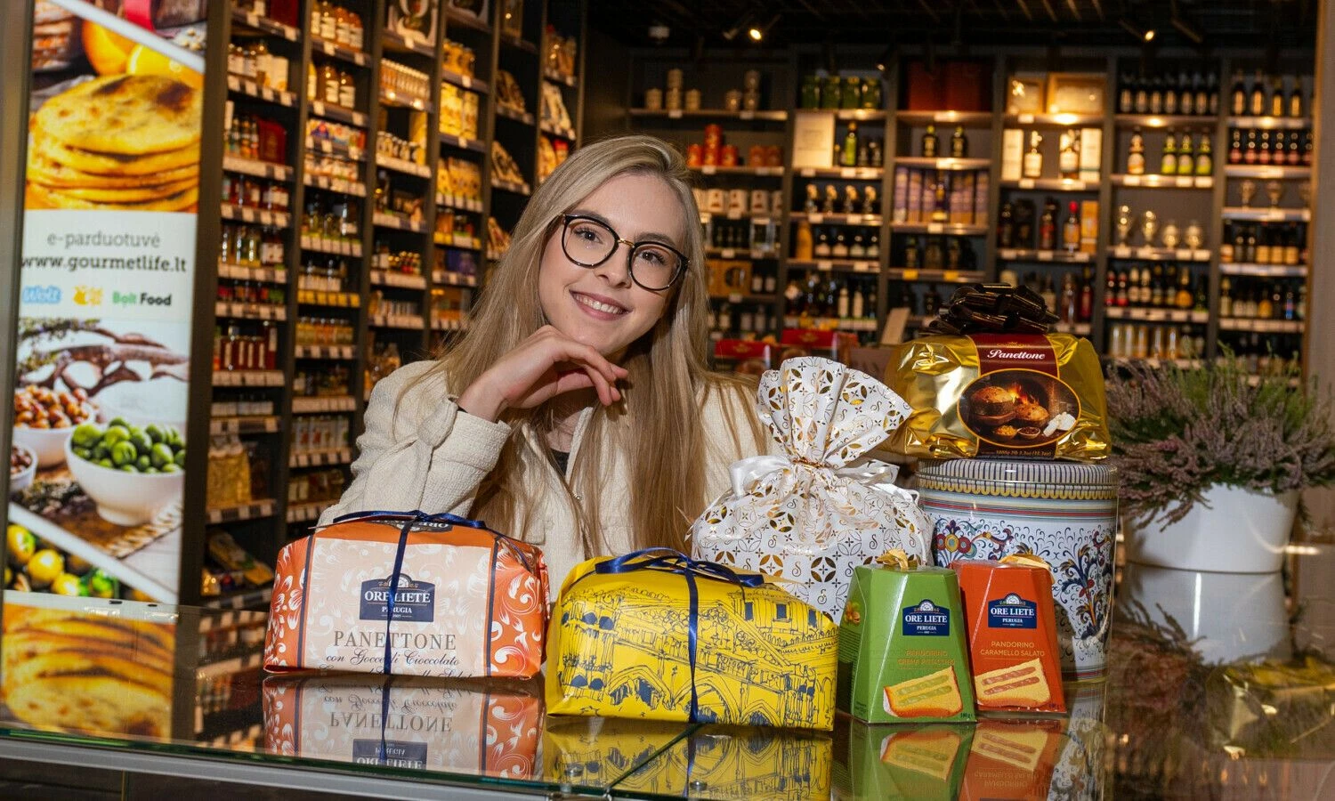 Kornelija Kromaitė, gurmaniško maisto ir gėrimų parduotuvės „Gourmet Life“ marketingo vadybininkė.