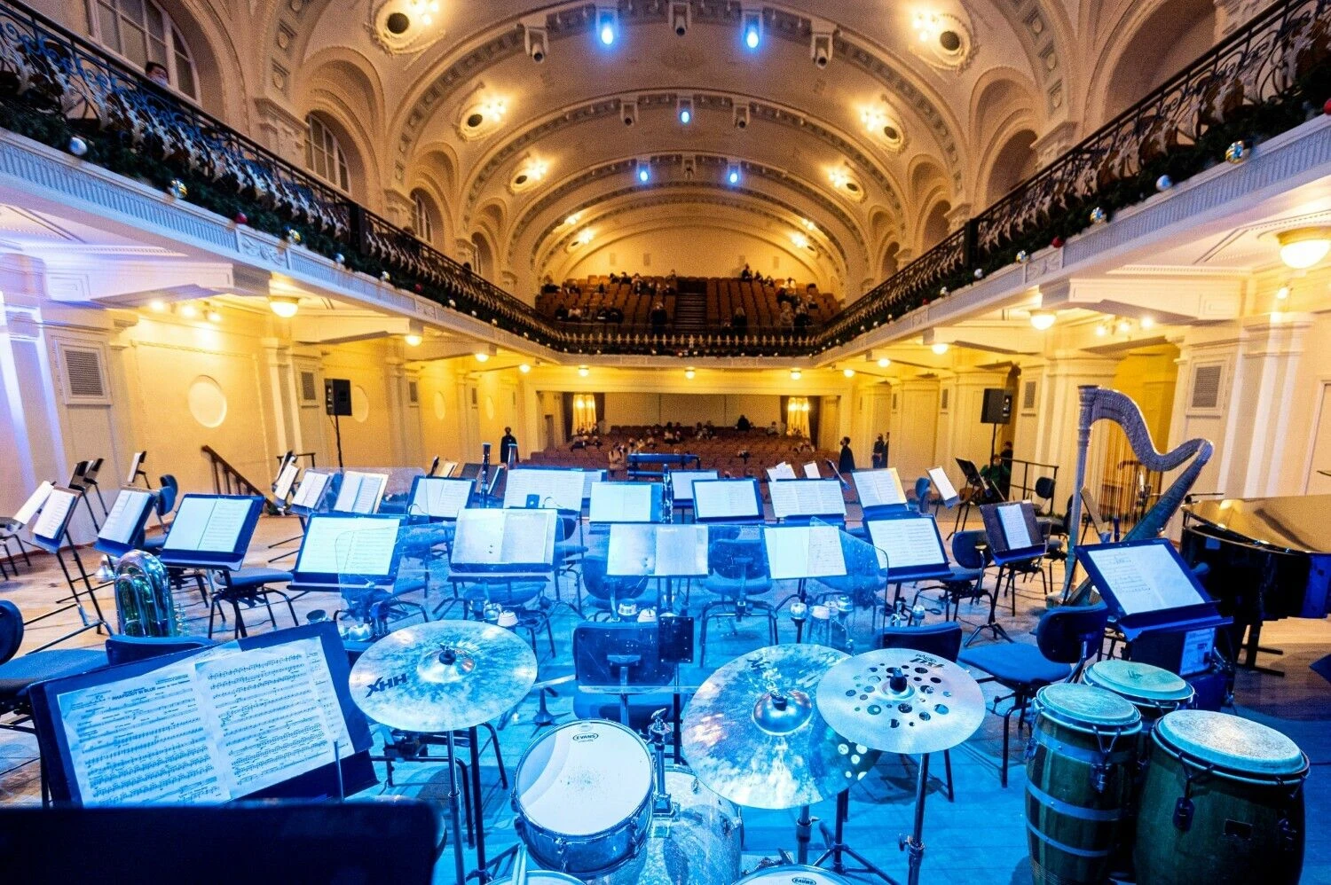 Nacionalinėje filharmonijoje. Dmitrijaus Matvejevo nuotr.