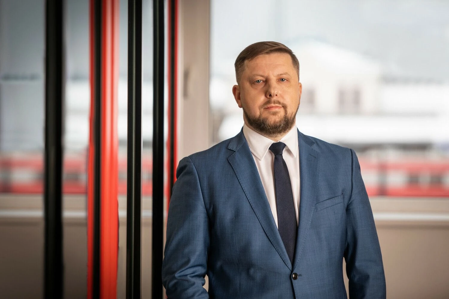 Egidijus Lazauskas, LTG grupės generalinis direktorius: „Elektrifikacijos naudą pajus ir mūsų įmonė, nes elektrinių traukinių aptarnavimas ir eksploatacija yra gerokai pigesnė nei dyzelinių.“