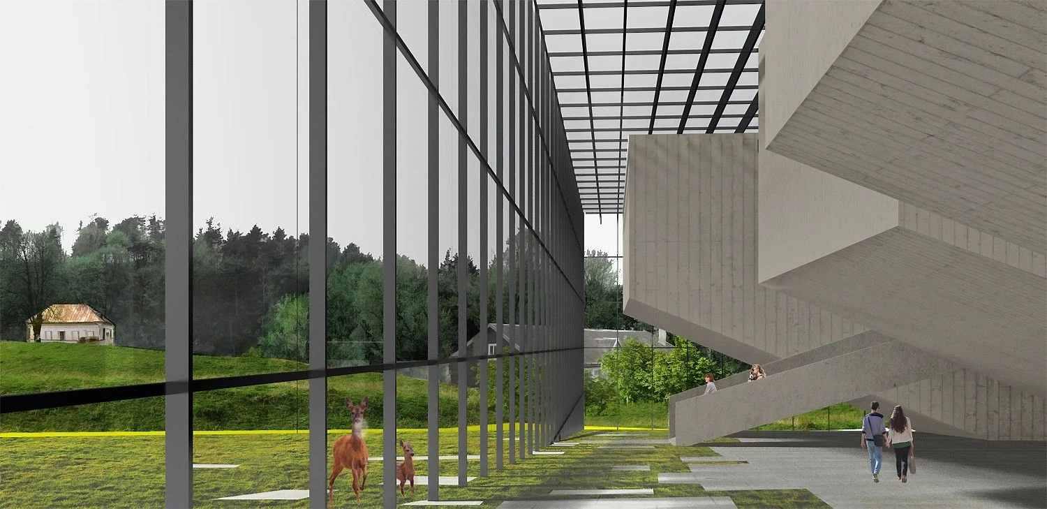 LMTA miestelis. „Paleko Archstudijos“ vizualizacija. 