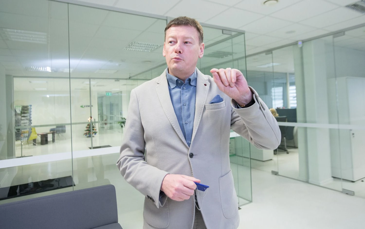 Vidmantas Janulevičius, „Global BOD Group“ valdybos pirmininkas. Juditos grigelytės (VŽ) nuotr.