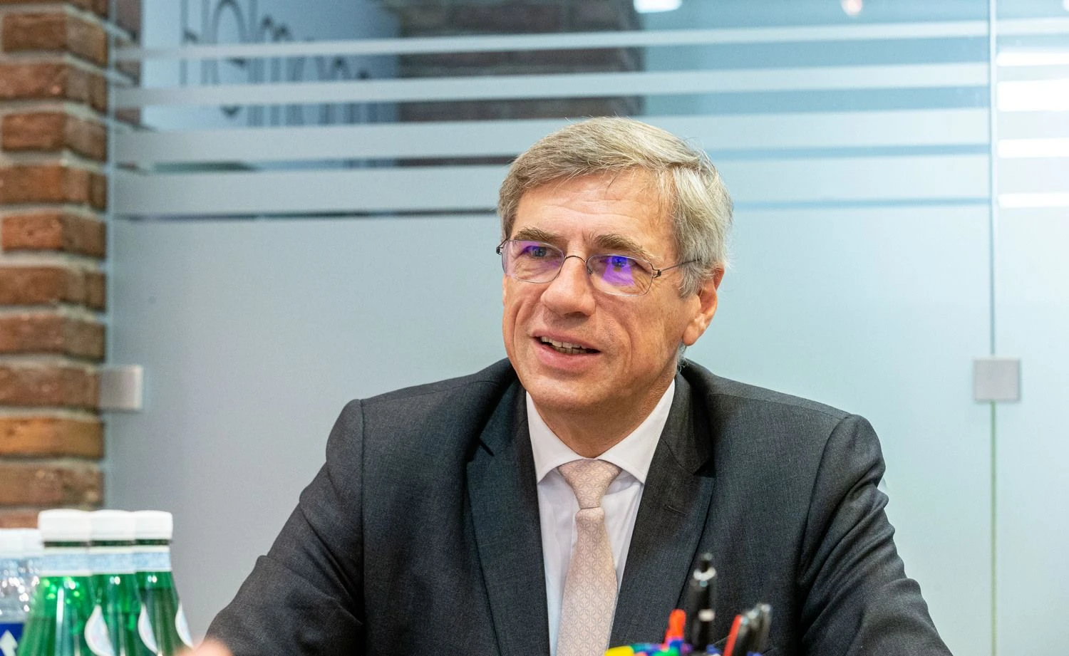 Thierry Franckas de Preaumontas, „Idex“ grupės generalinis direktorius. Juditos Grigelytės (VŽ) nuotr.