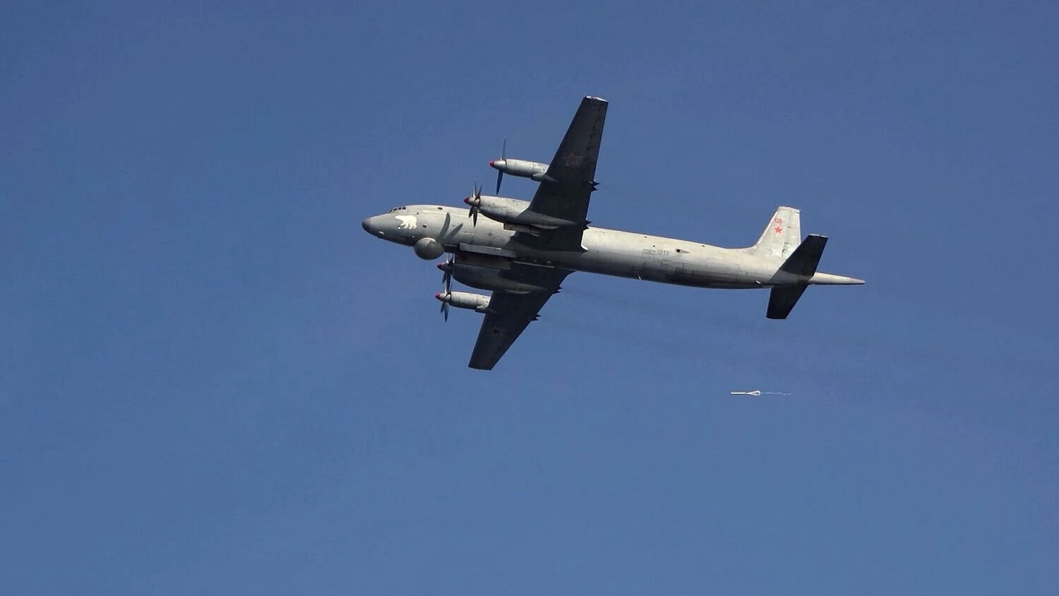 Lėktuvas Il-38. Rusijos apsaugos ministerijos spaudos tarnybos (AP / „Scanpix“) nuotr.