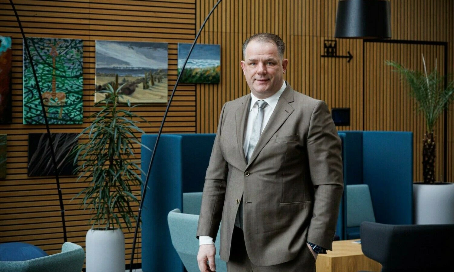 Viktoras Račkovskis, „1Partner LT“ direktorius. Vladimiro Ivanovo (VŽ) nuotr.