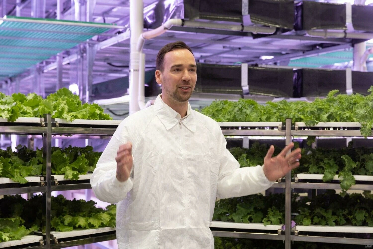 Valentinas Civinskas, UAB „Leafood“ vadovas. Juditos Grigelytės (VŽ) nuotr.