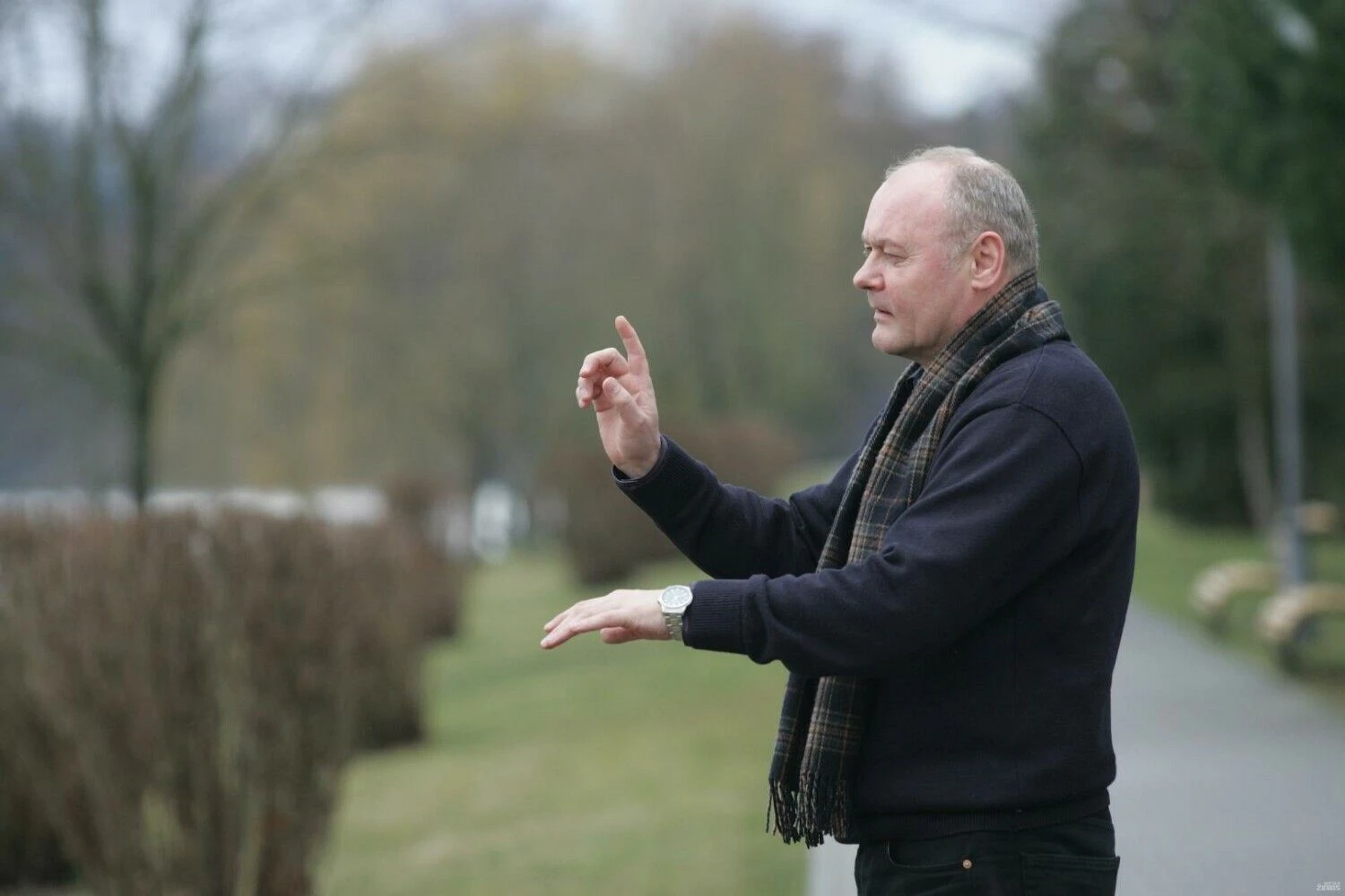 Zigmas Vileikis, Birštono džiazo festivalio rengėjas, Birštono kultūros centro direktorius. Juditos Grigelytės (VŽ) nuotr.