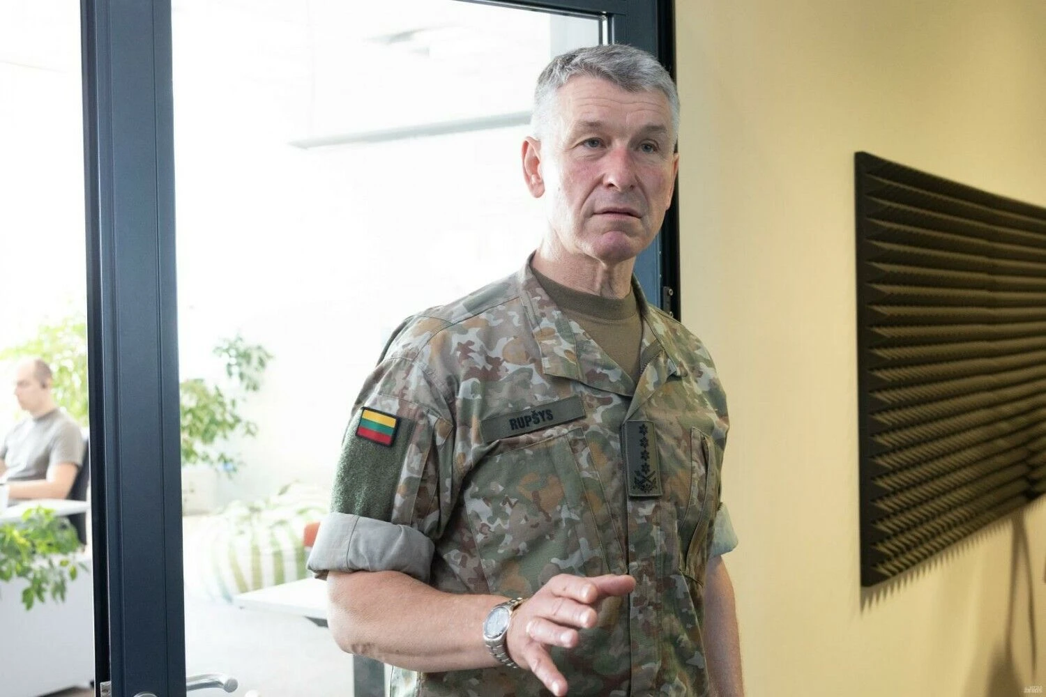 Generolas Valdemaras Rupšys. Juditos Grigelytės (VŽ) nuotr.