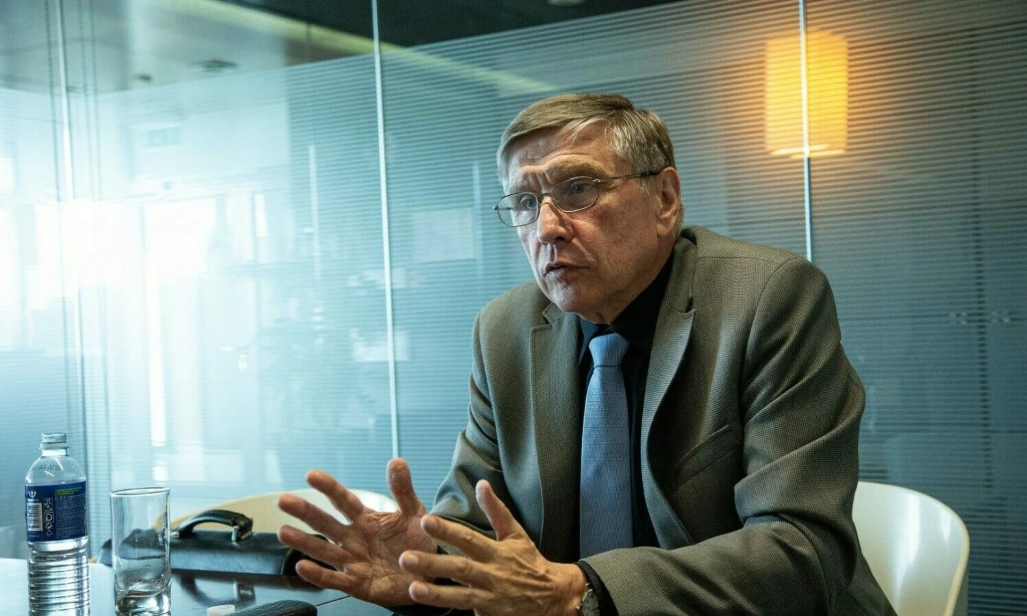 Henrikas Karpavičius, Marijampolės pieno konservai pagrindinis akcininkas ir direktorius. Vladimiro Ivanovo (VŽ) nuotr.