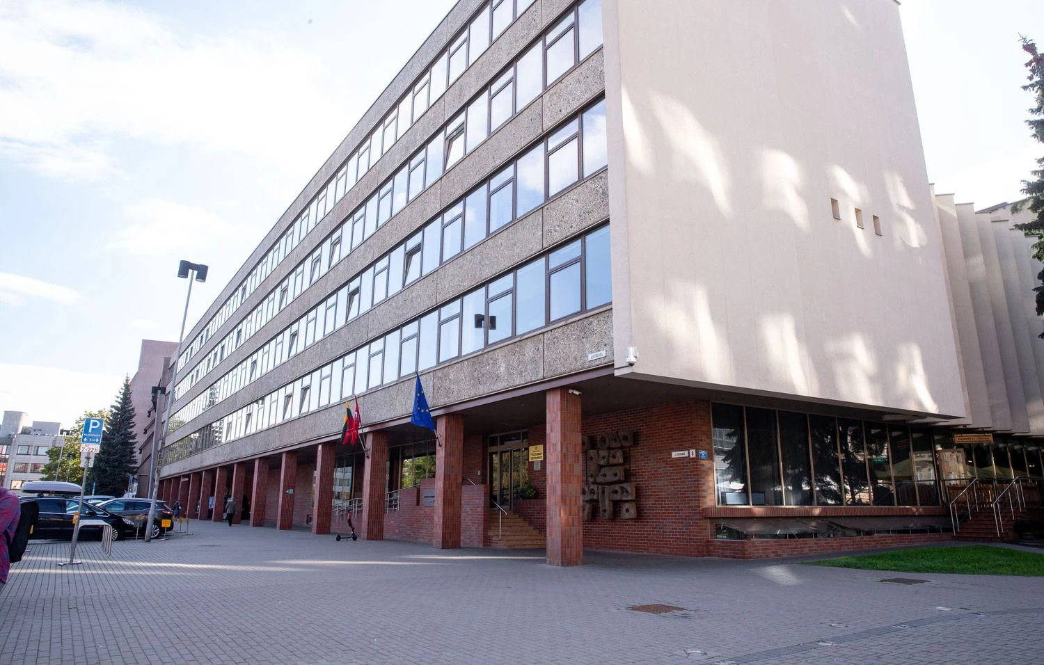 Žemės ūkio ministerijos pastatas Vilniuje. Juditos Grigelytės (VŽ) nuotr.