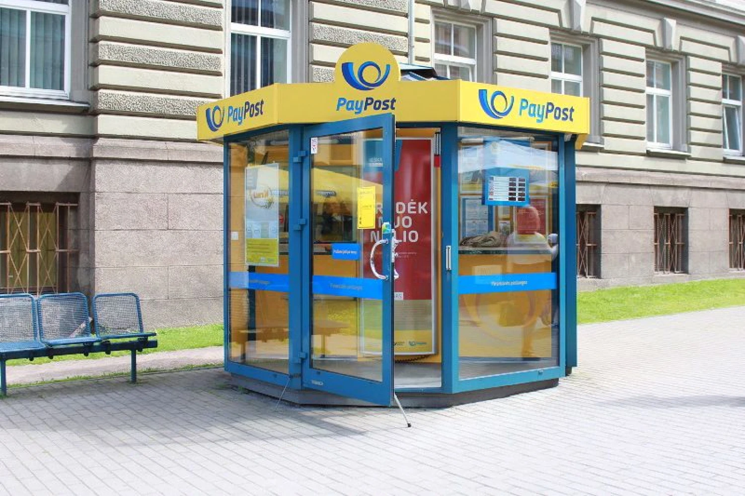 Lietuvos pašto „PayPost“ padalinys. Bendrovės nuotr.