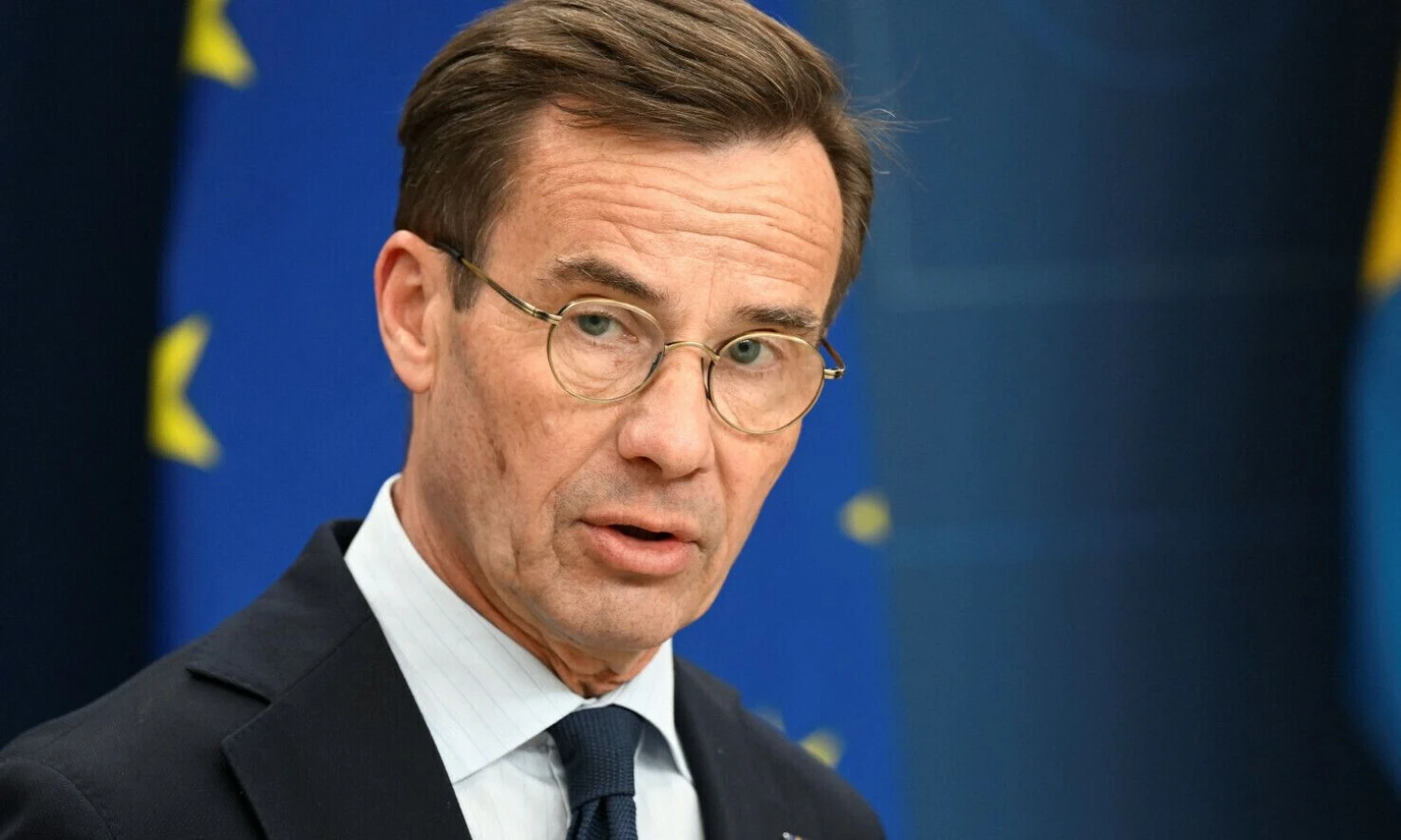 Švedijos premjeras Ulfas Kristerssonas. Fredriko Sandbergo („TT News Agency“ / „Reuters“ / „Scanpix“) nuotr.