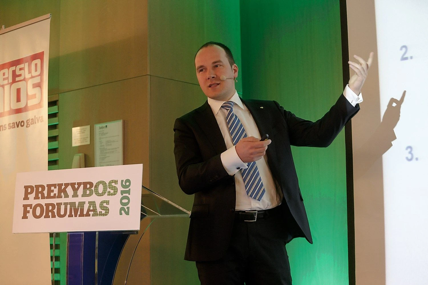 Žygimantas Mauricas, banko „Nordea“ vyr. ekonomistas Baltijos šalims. Vladimiro Ivanovo (VŽ) nuotr.