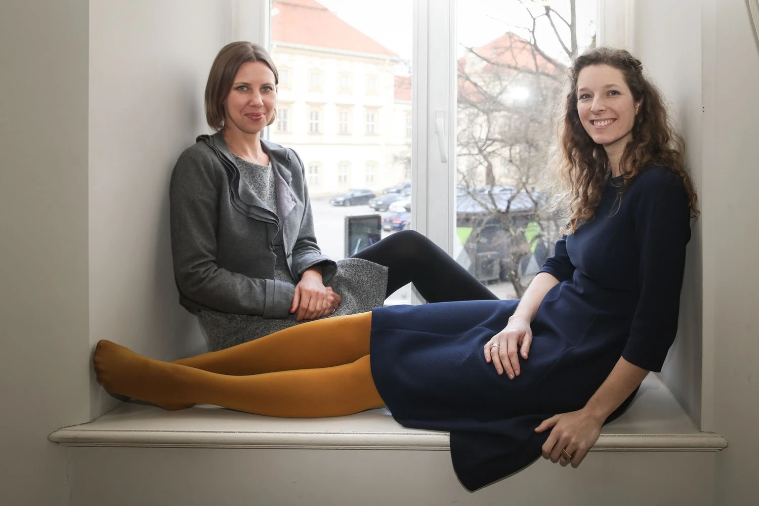 Raminta Lilaitė (kairėje) ir Kristina Skindelytė, „Blue Oceans PR“ įkūrėjos. Vladimiro Ivanovo (VŽ) nuotr.