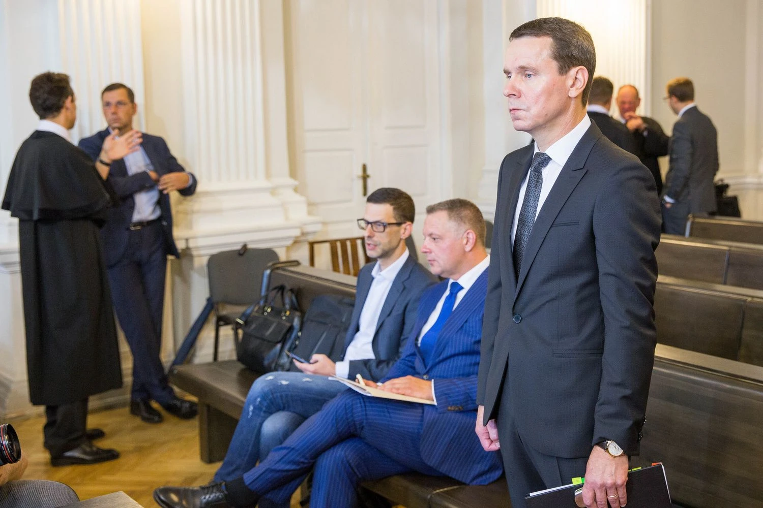 Politinės korupcijos bylos teismo posėdis. 2018 m. Rugpjūčio 21 d. Luko Balandžio nuotr.
