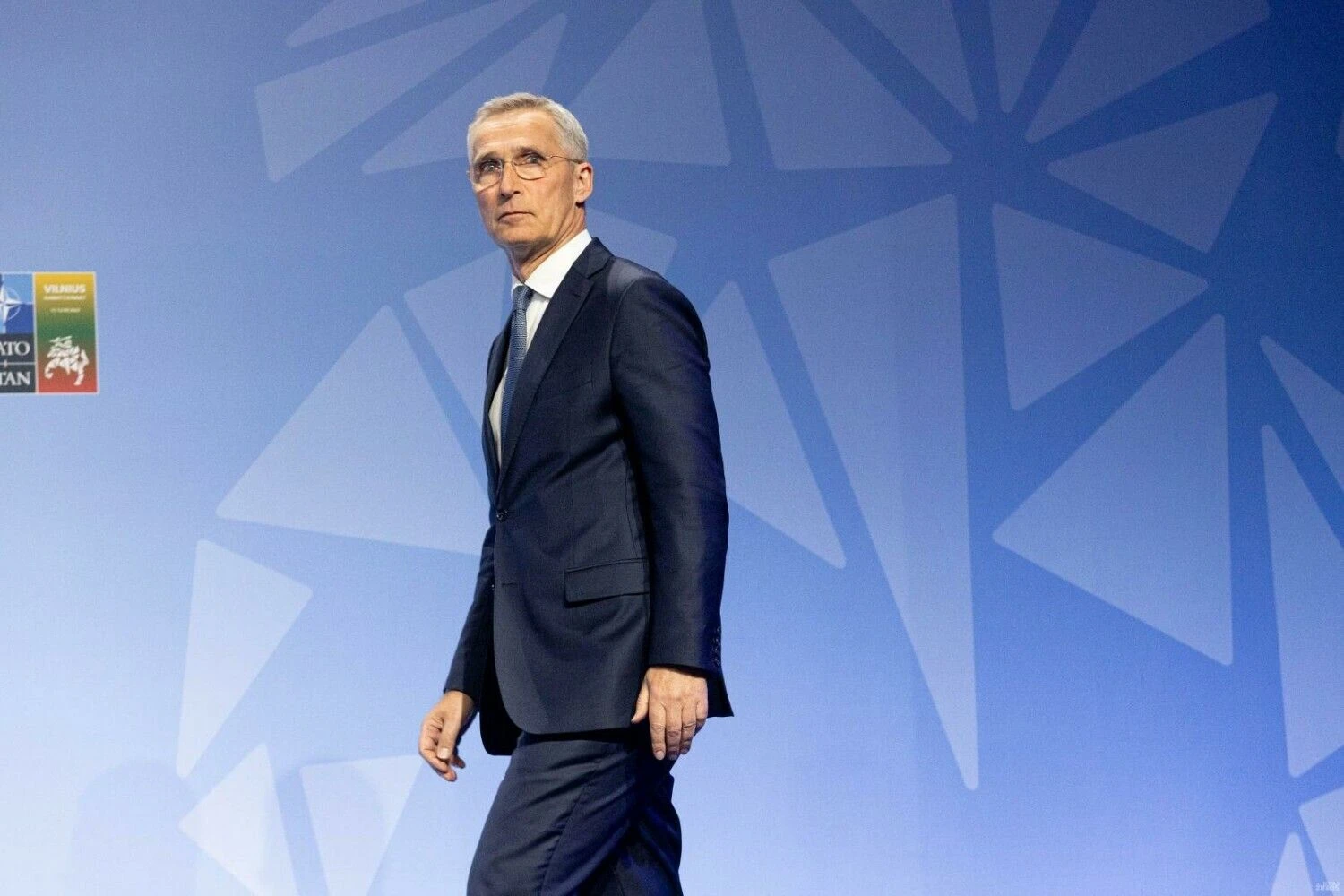 Jensas Stoltenbergas, NATO generalinis sekretorius. Juditos Grigelytės (VŽ) nuotr.