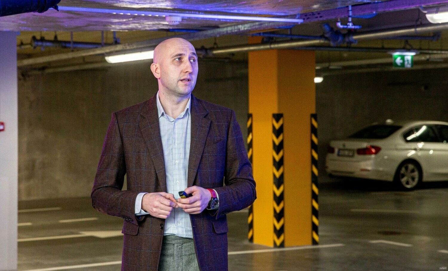 Danielis Karpovičius, „Telia“ verslo klientų vadovas. Juditos Grigelytės (VŽ) nuotr.