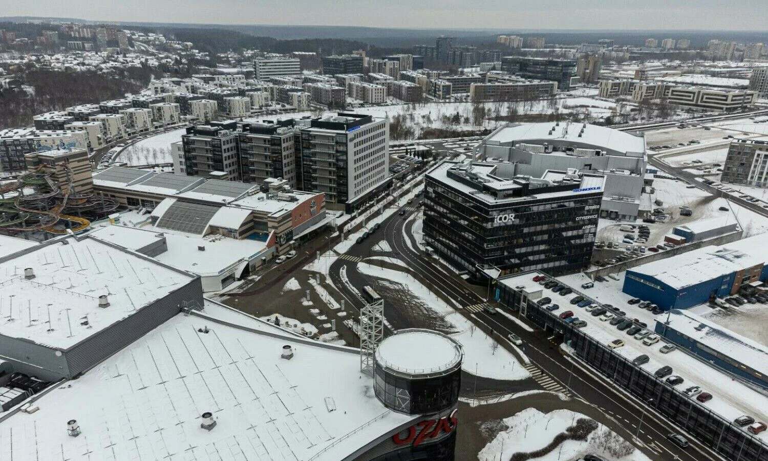 Dalis sandoriu perleidžiamų biurų Vilniuje. Vladimiro Ivanovo (VŽ) nuotr.