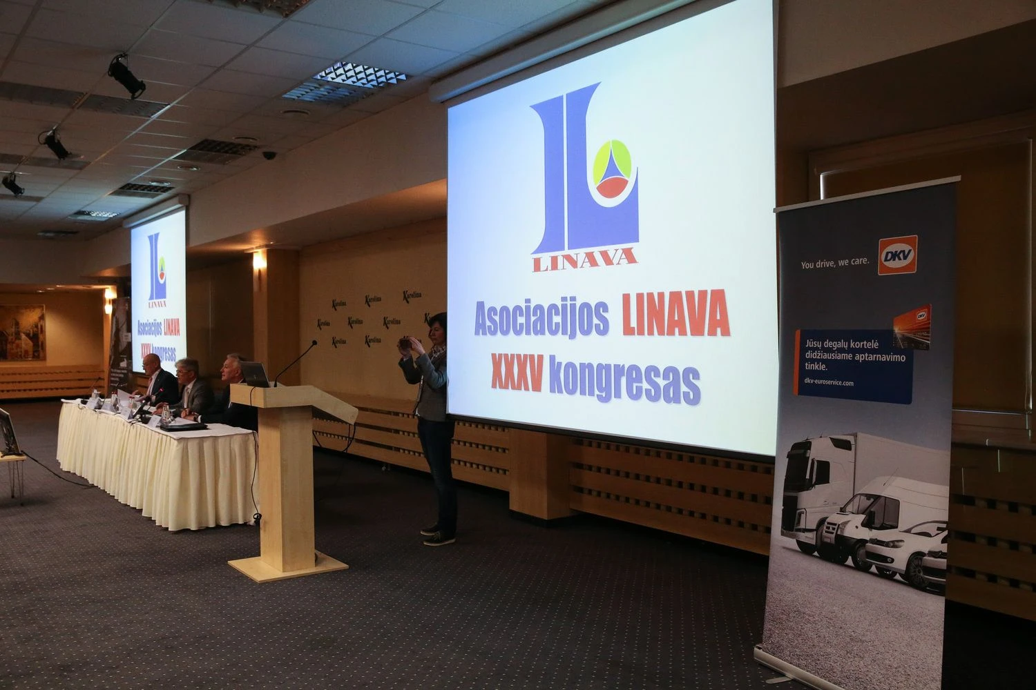 Trečiadienį pakartotiniame „Linavos“ kongrese skelbiami prezidento rinkimai. Vladimiro Ivanovo (VŽ) nuotr.