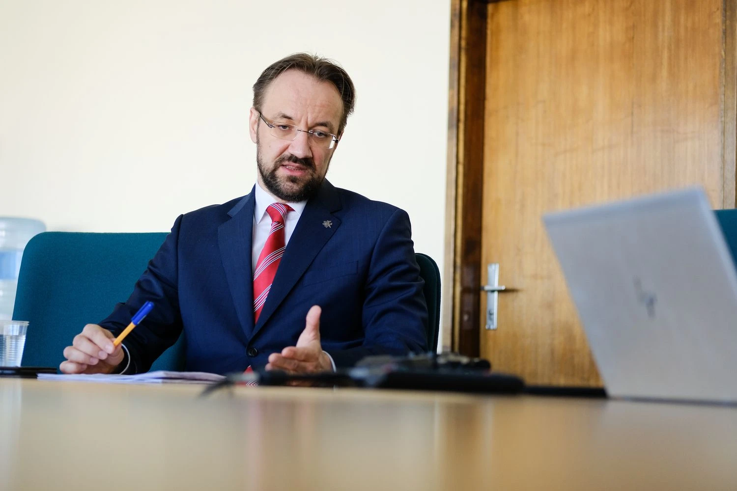 Gediminas Šimkus, LB vadovas.  Vladimiro Ivanovo (VŽ) nuotr.