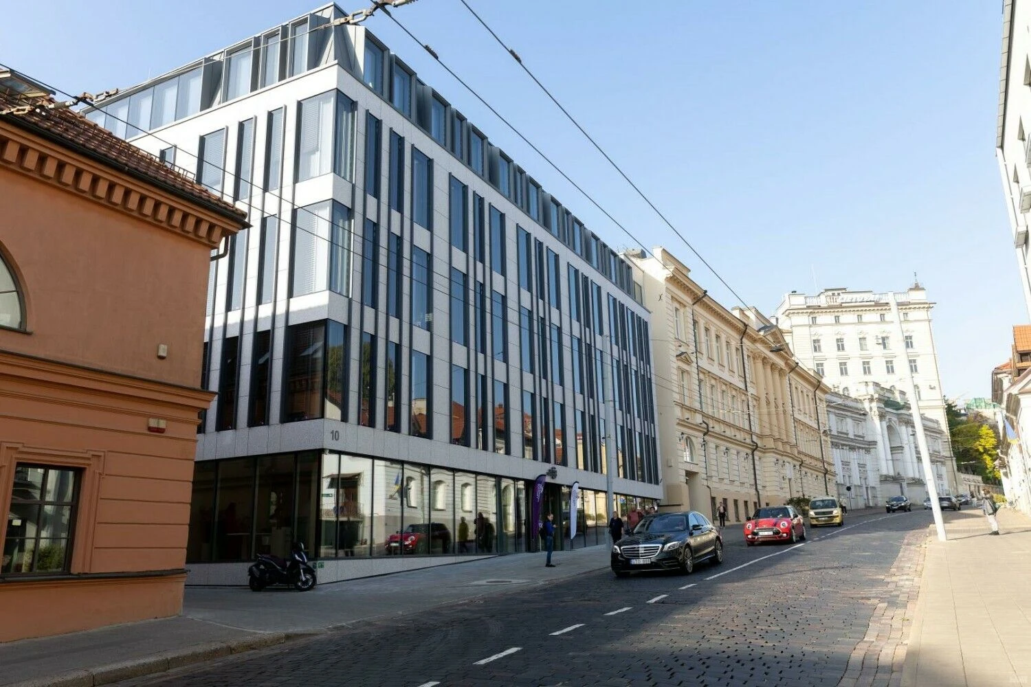 „Lietuvos draudimo“ centrinė būstinė Vilniuje. Juditos Grigelytės (VŽ) nuotr.