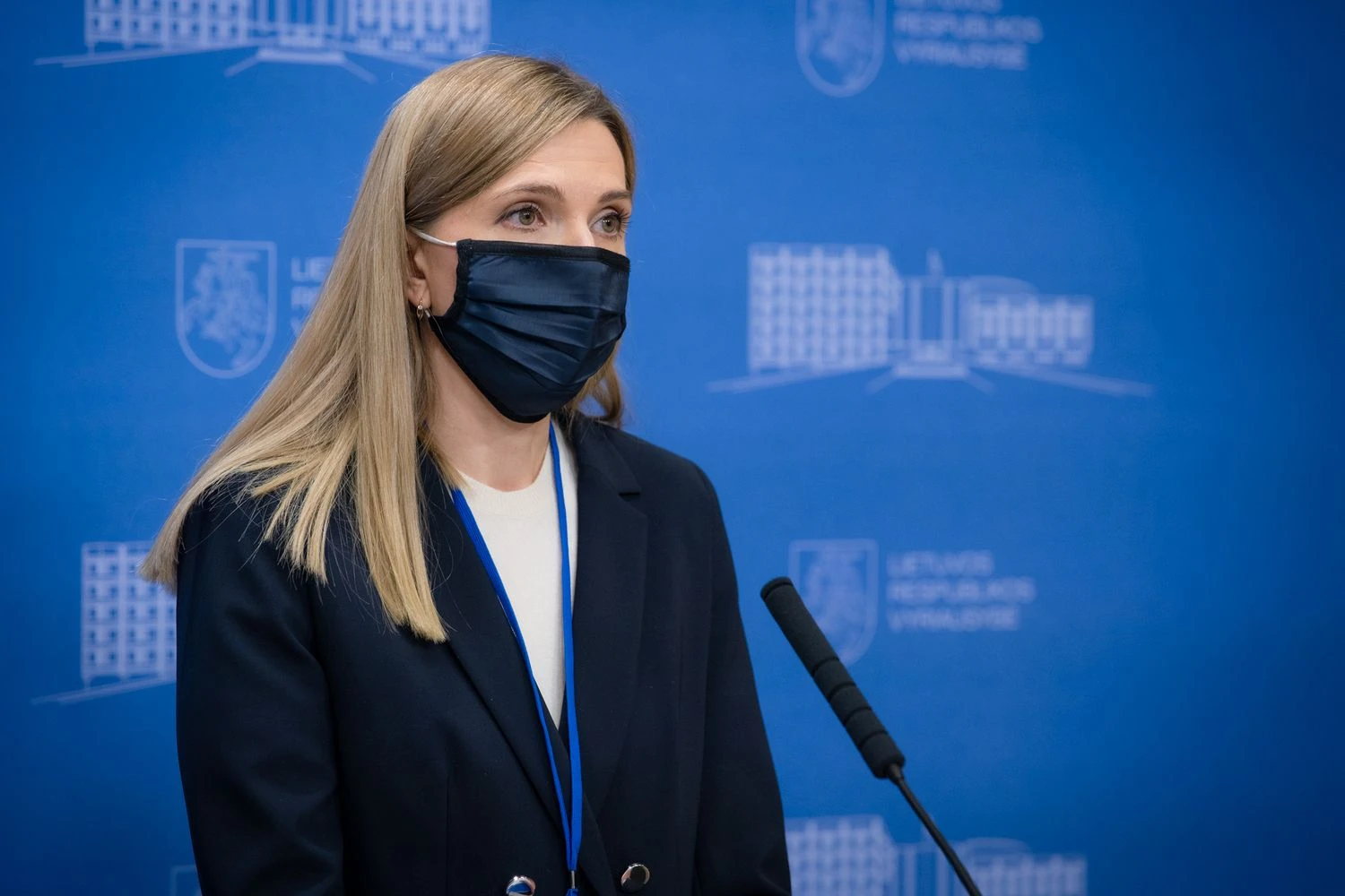 Agnė Bilotaitė, vidaus reiklaų ministrė. Dariaus Janučio (LRVK) nuotr.