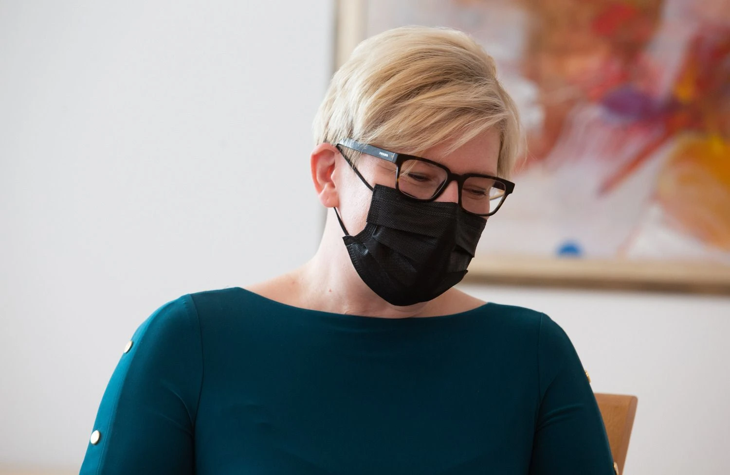 Ingrida Šimonytė, ministrė pirmininkė. Juditos Grigelytės (VŽ) nuotr.