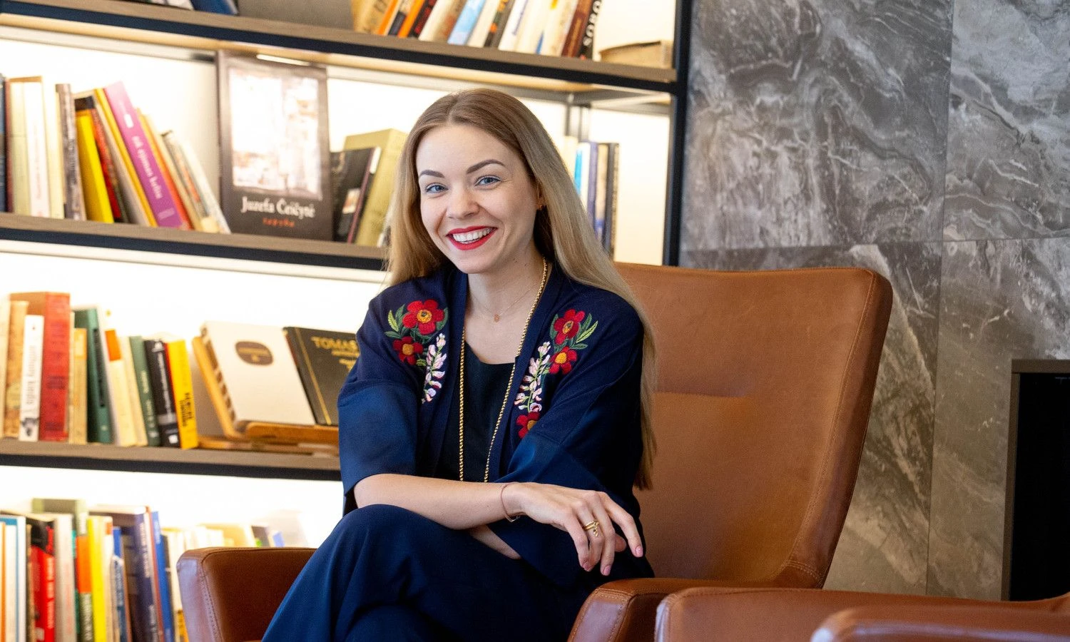 Marija Mikalauskienė, viešojo kalbėjimo trenerė. Juditos Grigelytės (VŽ) nuotr.