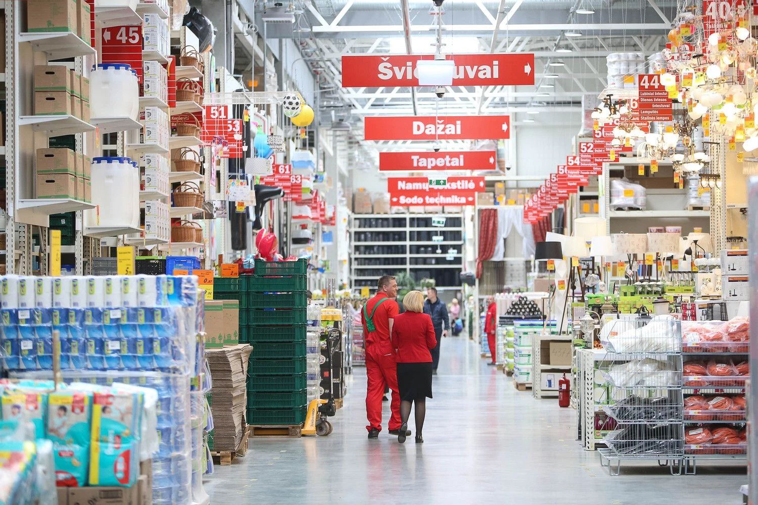 Latvijos tinklo „Depo“ plėtra – vienas ryškiausių veiksnių prekybinio turto rinkoje. Vladimiro Ivanovo (VŽ) nuotr.