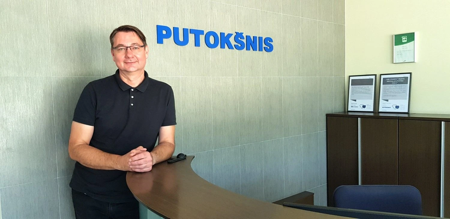 Antanas Laučys, bendrovės „Putokšnis“ gamyklos direktorius.