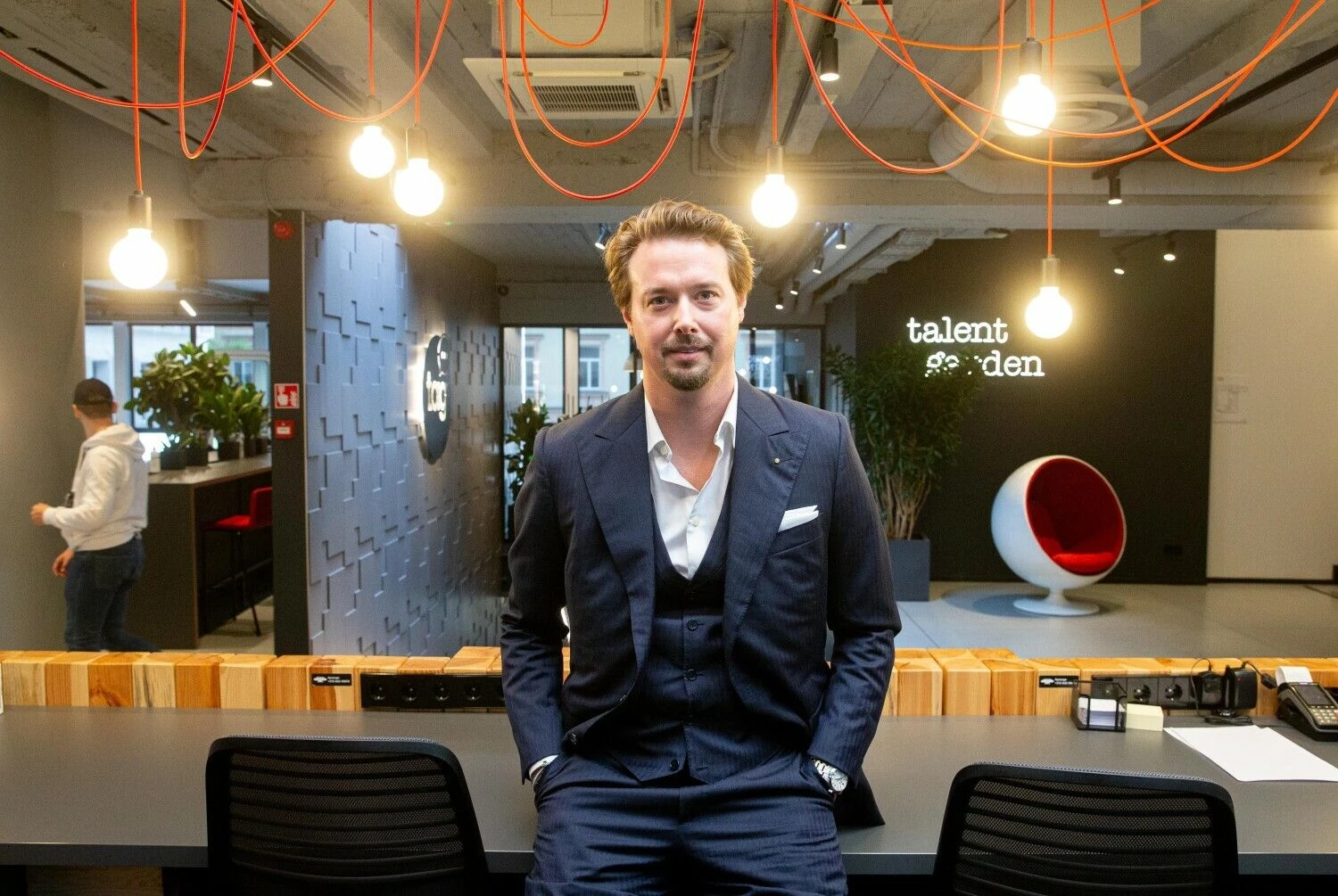 Patricas Palmas, „Favro“ vadovas ir vienas įkūrėjų. Juditos Grigelytės (VŽ) nuotr.