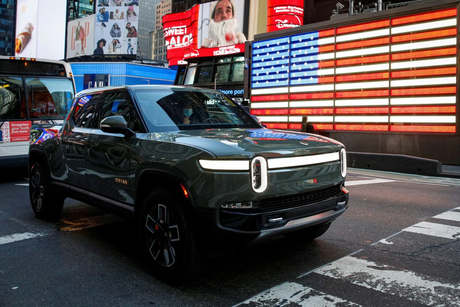 „Rivian“ rezultatai sukėlė nusivylimą. Brendan McDermid („Reuters“ / „Scanpix“) nuotr.
