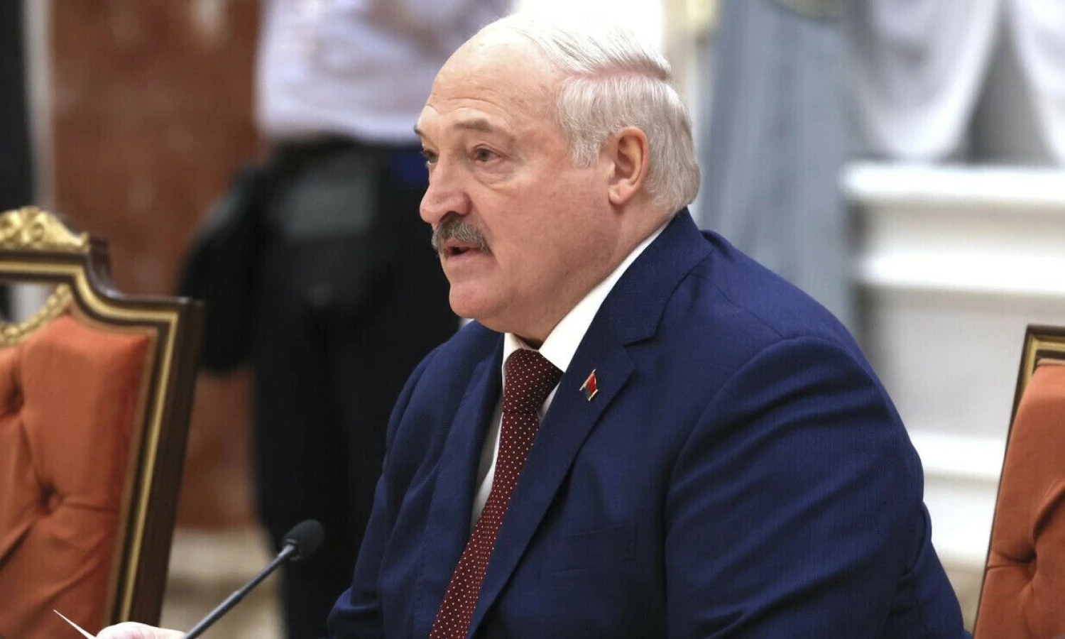 Aliaksandras Lukašenka, autoritarinis Baltarusijos prezidentas. Mikhailo Metzelio („ZUMA Press“ / „Scanpix“) nuotr.