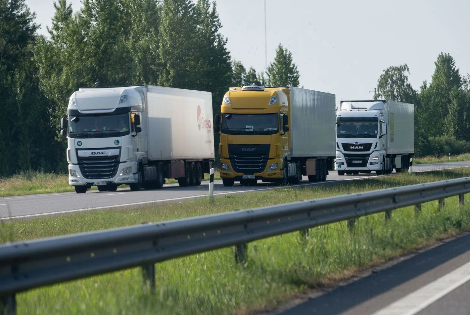 Sparčiausiai augusios transporto bendrovės drąsiai plėtė vilkikų parką. Juditos Grigelytės (VŽ) nuotr.