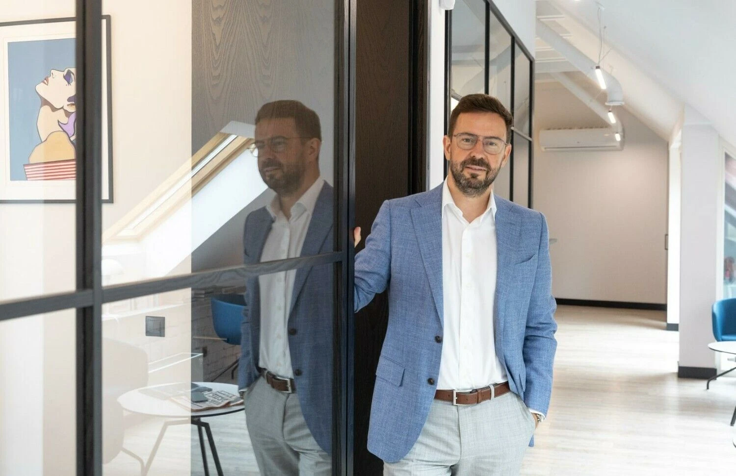 Šarūnas Dyburis, UAB „AIMS International Lietuva“ vadovaujantis partneris. Juditos Grigelytės (VŽ) nuotr.