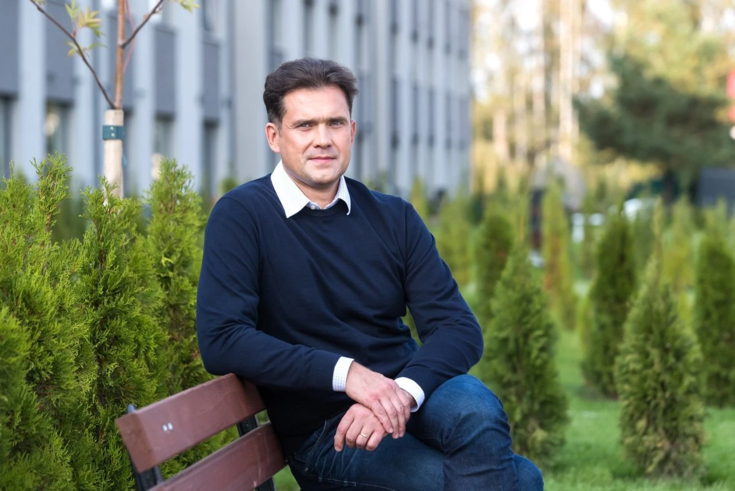 NT bendrovės REWO direktorius Edvinas Malevskis sako, kad ypač svarbi naujų kvartalų aplinka, želdynai, medžiai. 