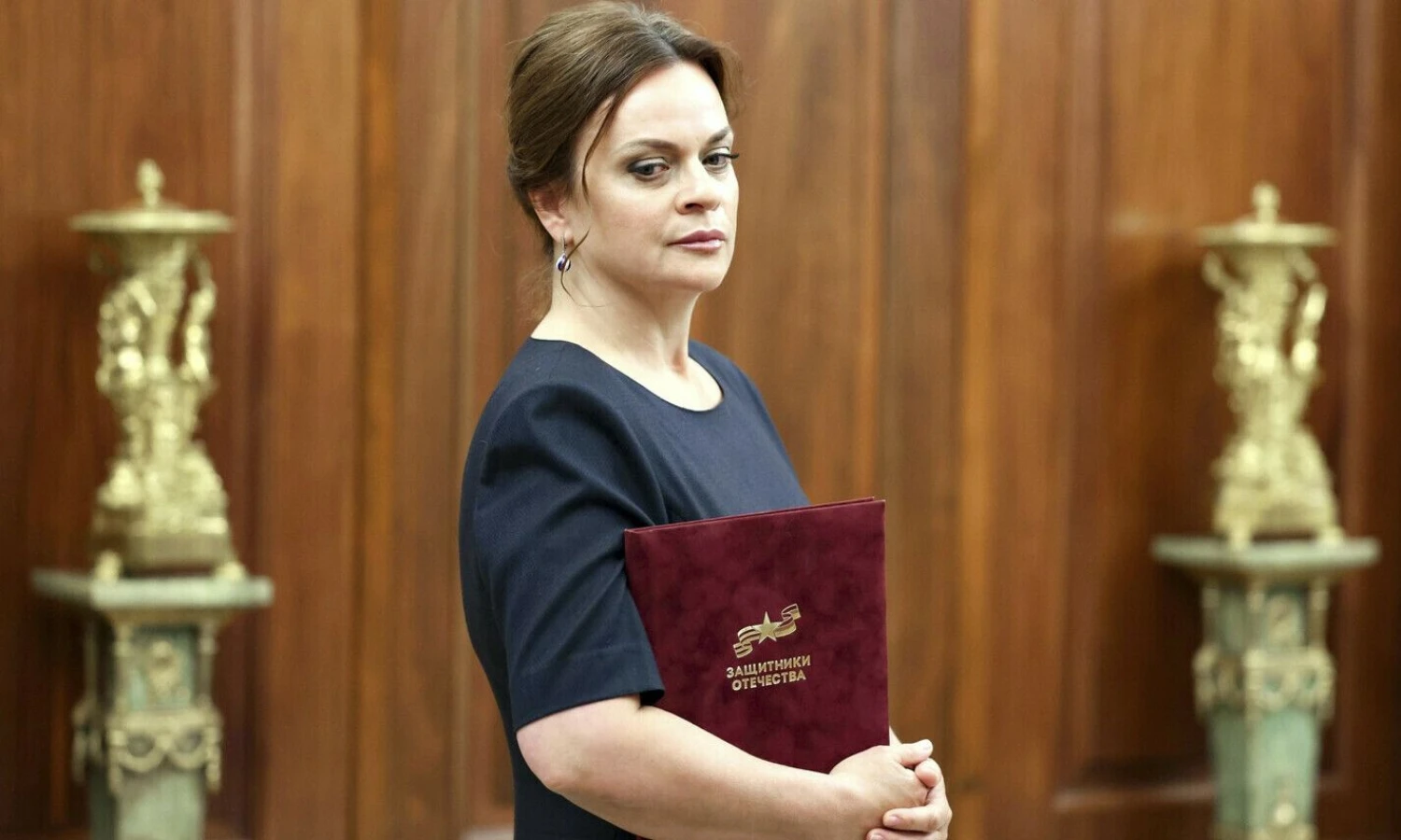 Ana Civiliova. Alexanderio Kazakovo (Kremliaus / „Scanpix“) nuotr.