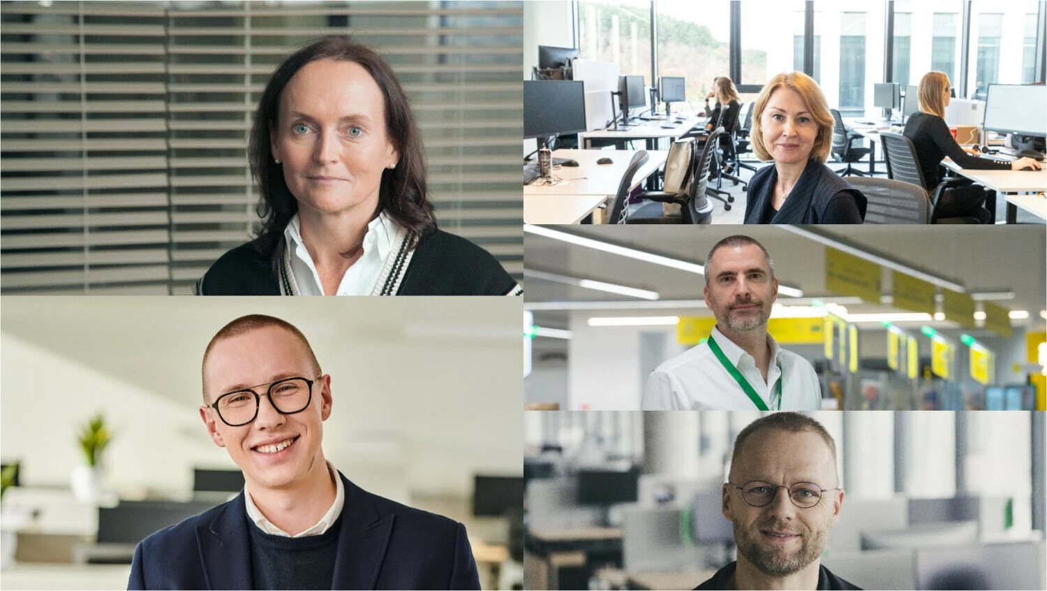 VŽ koliažas (iš kairės): Kristina Mažeikytė, „Lidl Lietuvos“ Rinkodaros departamento vadovė, Vaida Jurkonienė, „Telia“ rinkodaros ir komunikacijos vadovė, Kristupas Buzys, „Maxima LT“ Rinkodaros departamento vadovas, Andrejus Dudko, „Iki“ rinkodaros vadovas ir Mindaugas Savickas, „Tele2“ rinkodaros direktorius.