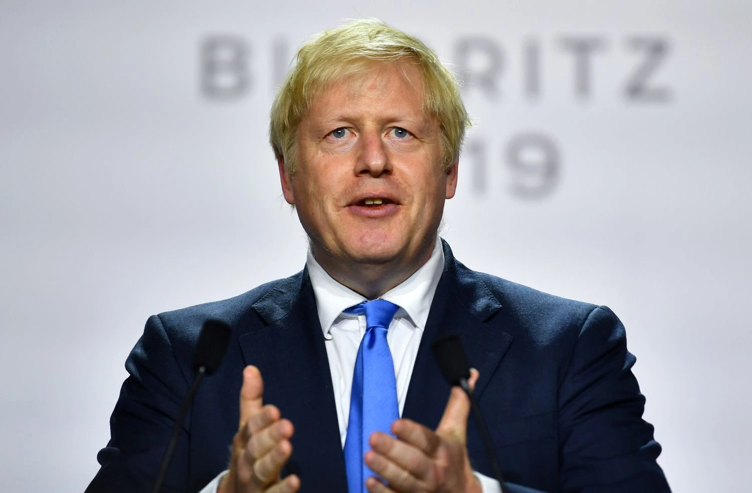 Borisas Johnsonas. Dylano Martinezo („Reuters“ / „Scanpix“) nuotr. 