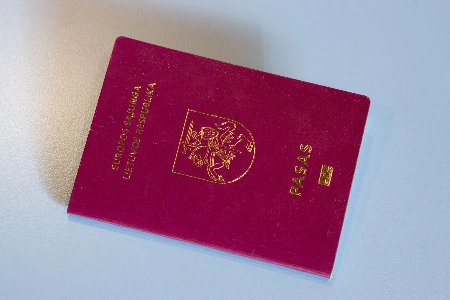 Lietuvos Respublikos piliečio pasas. Vladimiro Ivanovo (VŽ) nuotr.