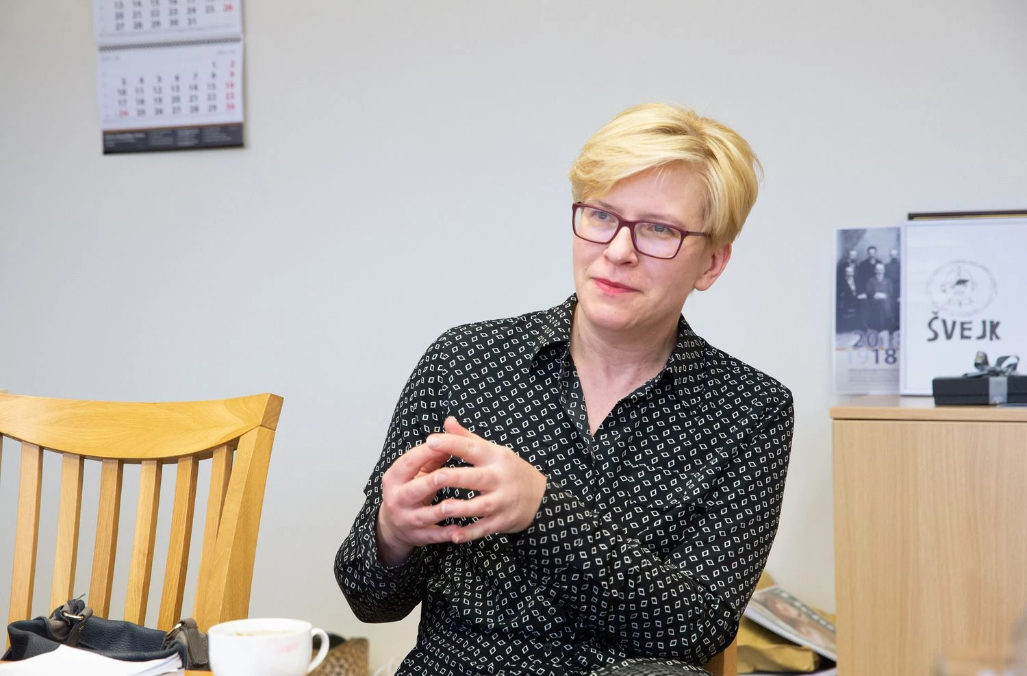 Ingrida Šimonytė, Seimo narė, kandidatė į Lietuvos prezidentus. Juditos Grigelytės (VŽ) nuotr.