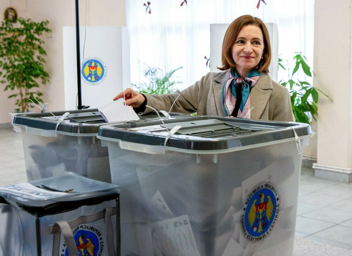 Rinkimai Moldovoje. Elena Covalenco („Scanpix“) nuotr.