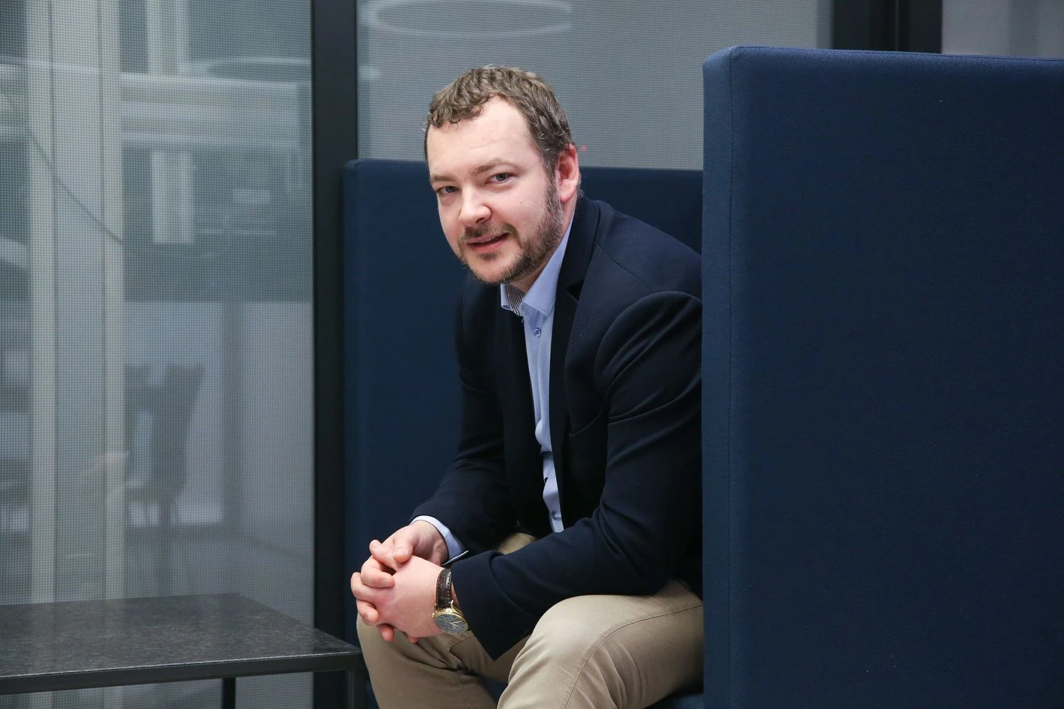 Žilvinas Dubosas, įmonės „Baltik vairas“ vadovas: „Į naujus finansinius metus įšoksime, tikėtina, su didesniais pardavimais.“ Vladimiro Ivanovo (VŽ) nuotr.