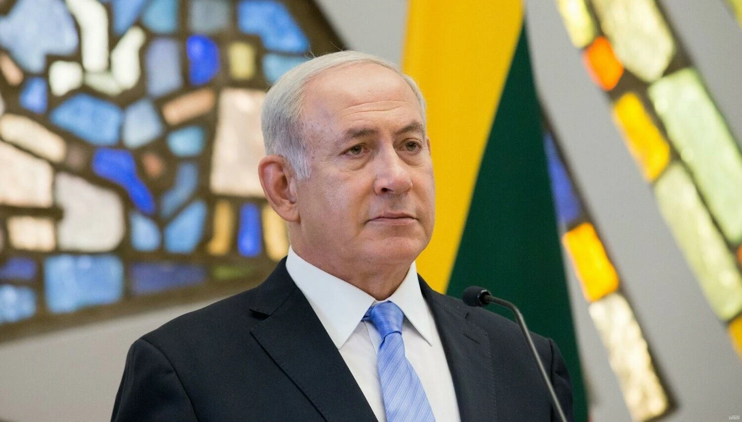 Izraelio premjeras Benjaminas Netanyahu. Juditos Grigelytės (VŽ) nuotr.