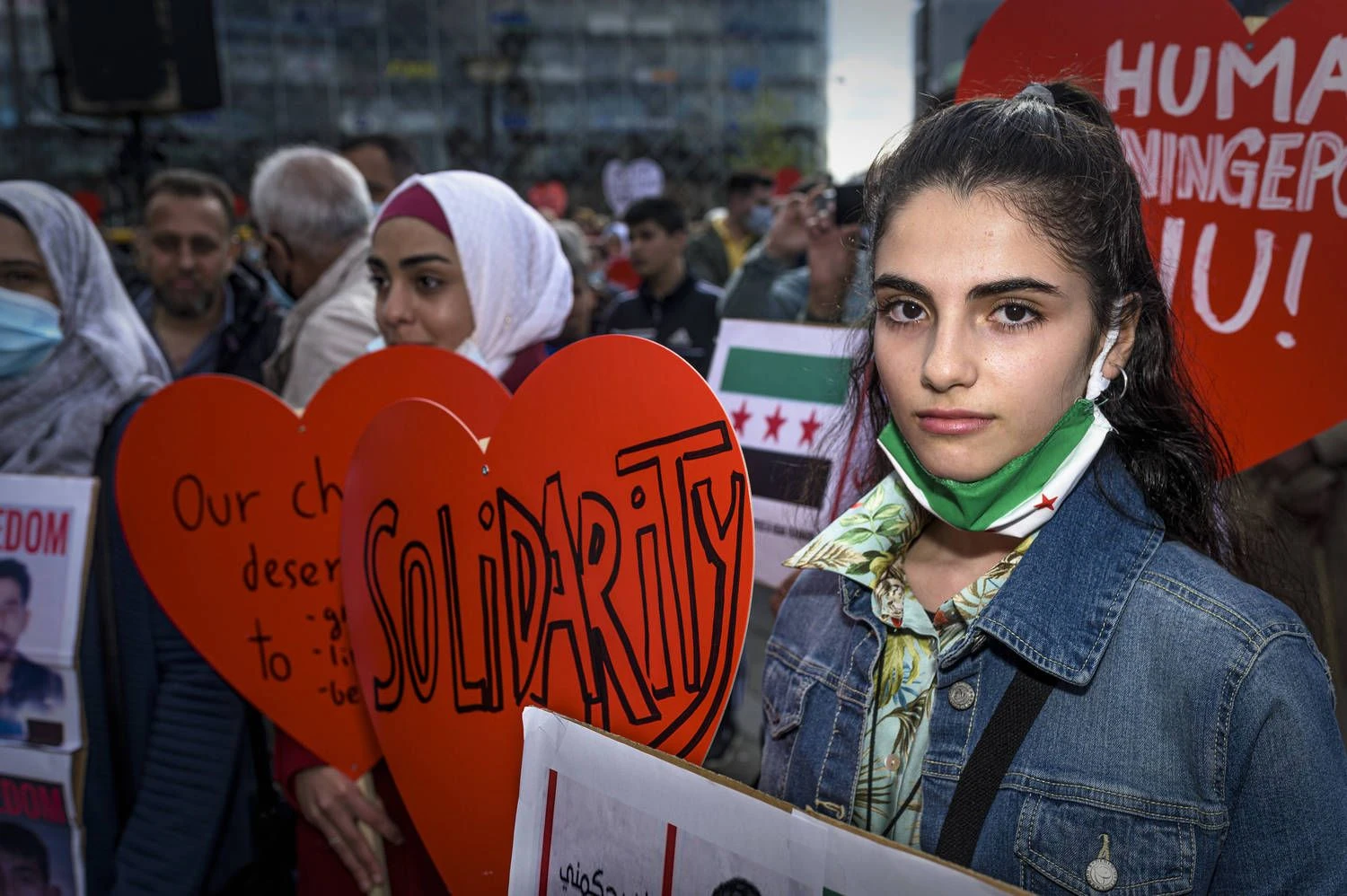 Gegužės 19 d. demonstracija Kopenhagoje prieš Danijos migracijos politiką. Simon Skipper („Imago images“/„Gonzales photo“/„Scanpix“) nuotr.
