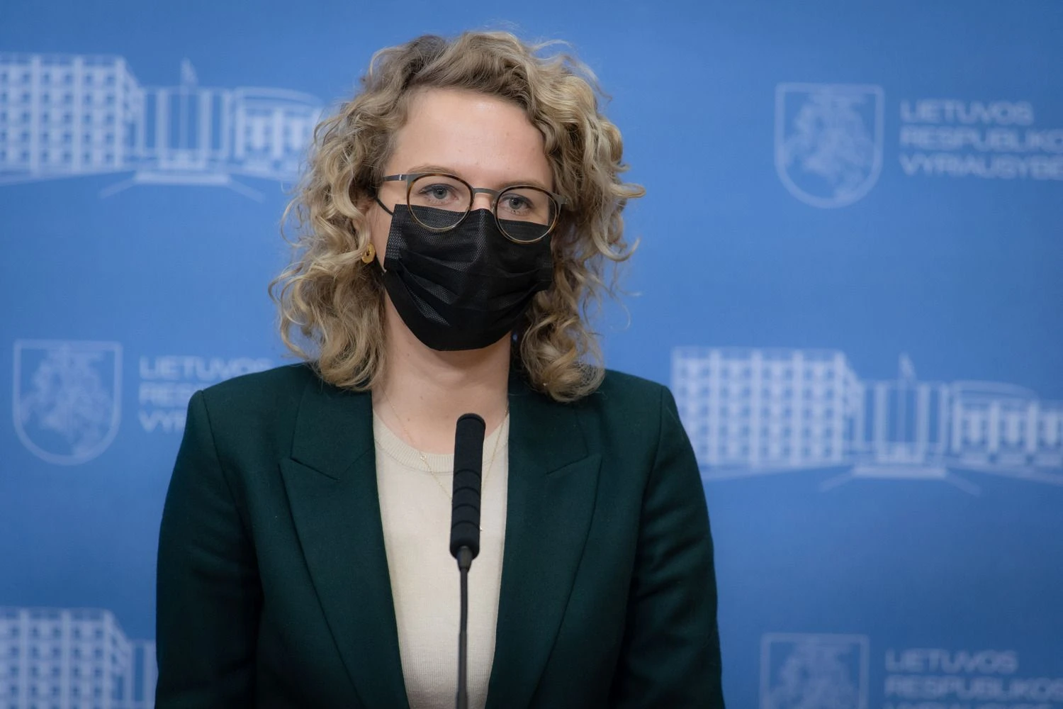 Aušrinė Armonaitė, ekonomikos ir inovacijų ministrė. Dariaus Janučio (LRVK) nuotr.